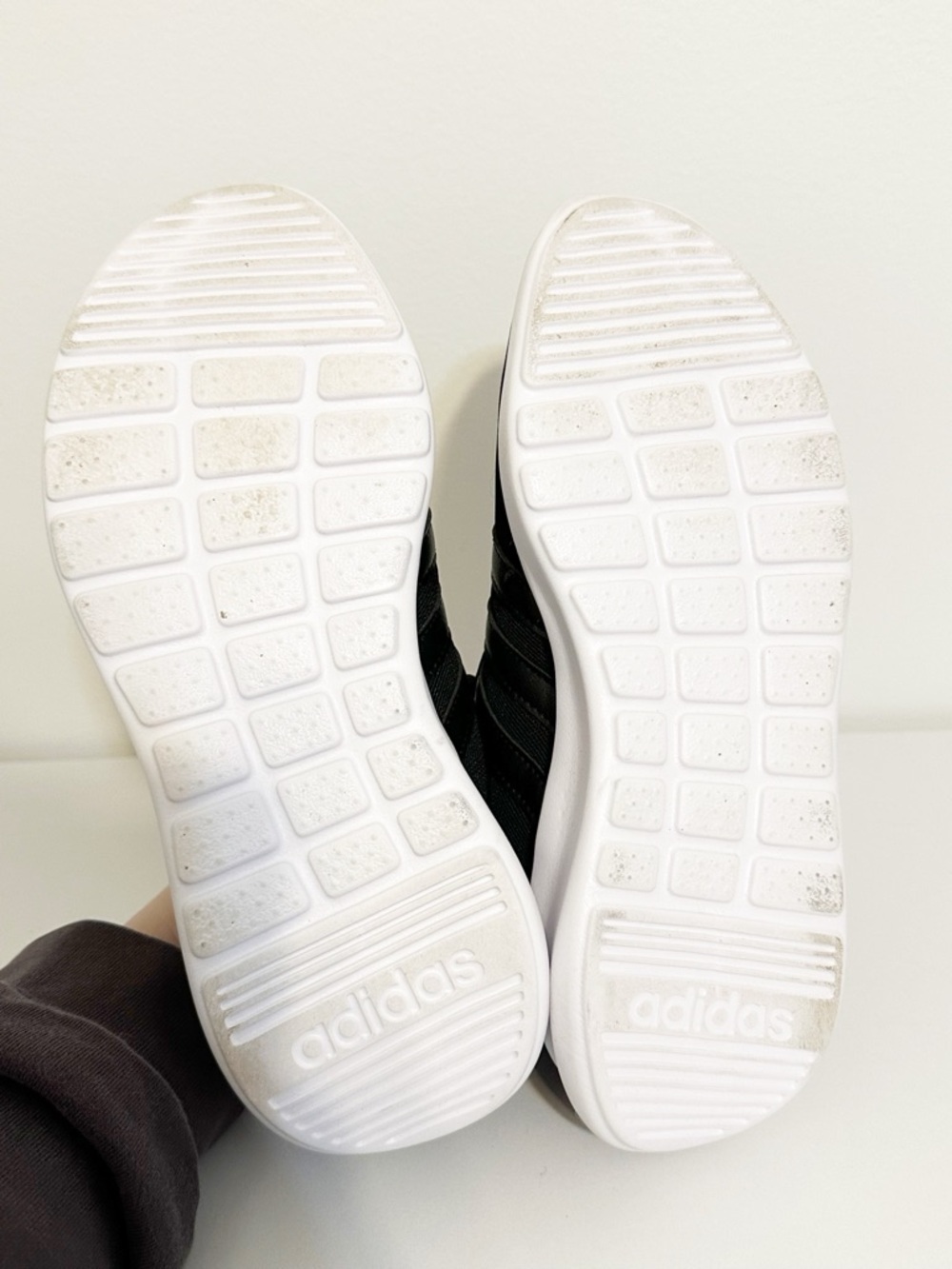 Adidas Lite Racer 3.0 Men's Running Shoes - Black/White - Size 7.5 - Picture 2 of 10